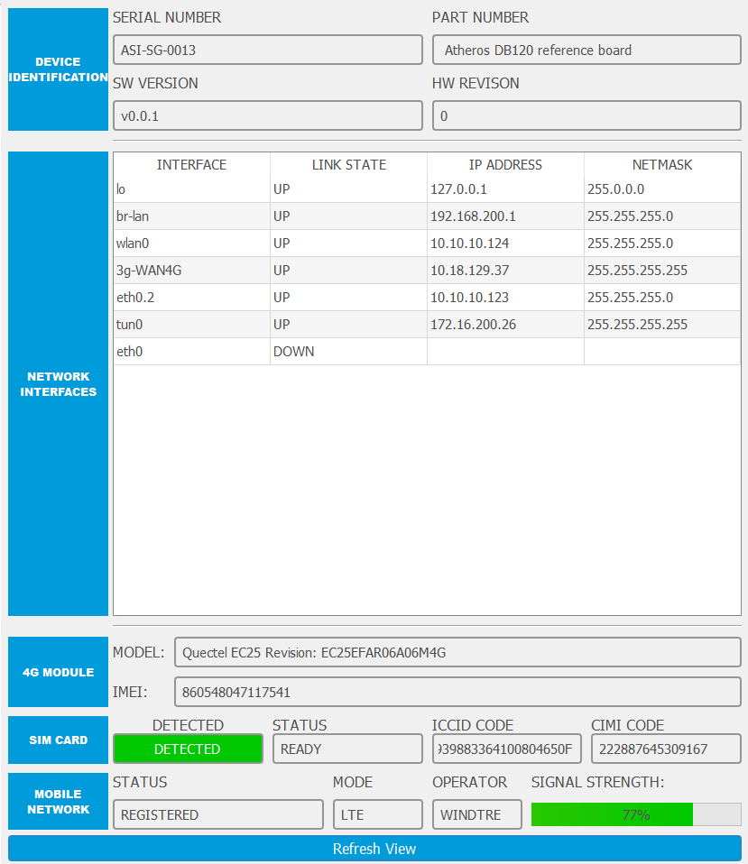 Gateway editor