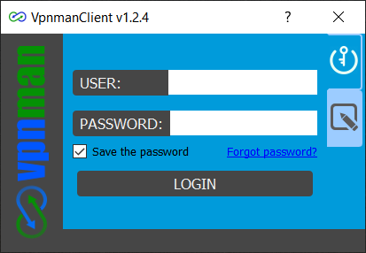 Screenshot login